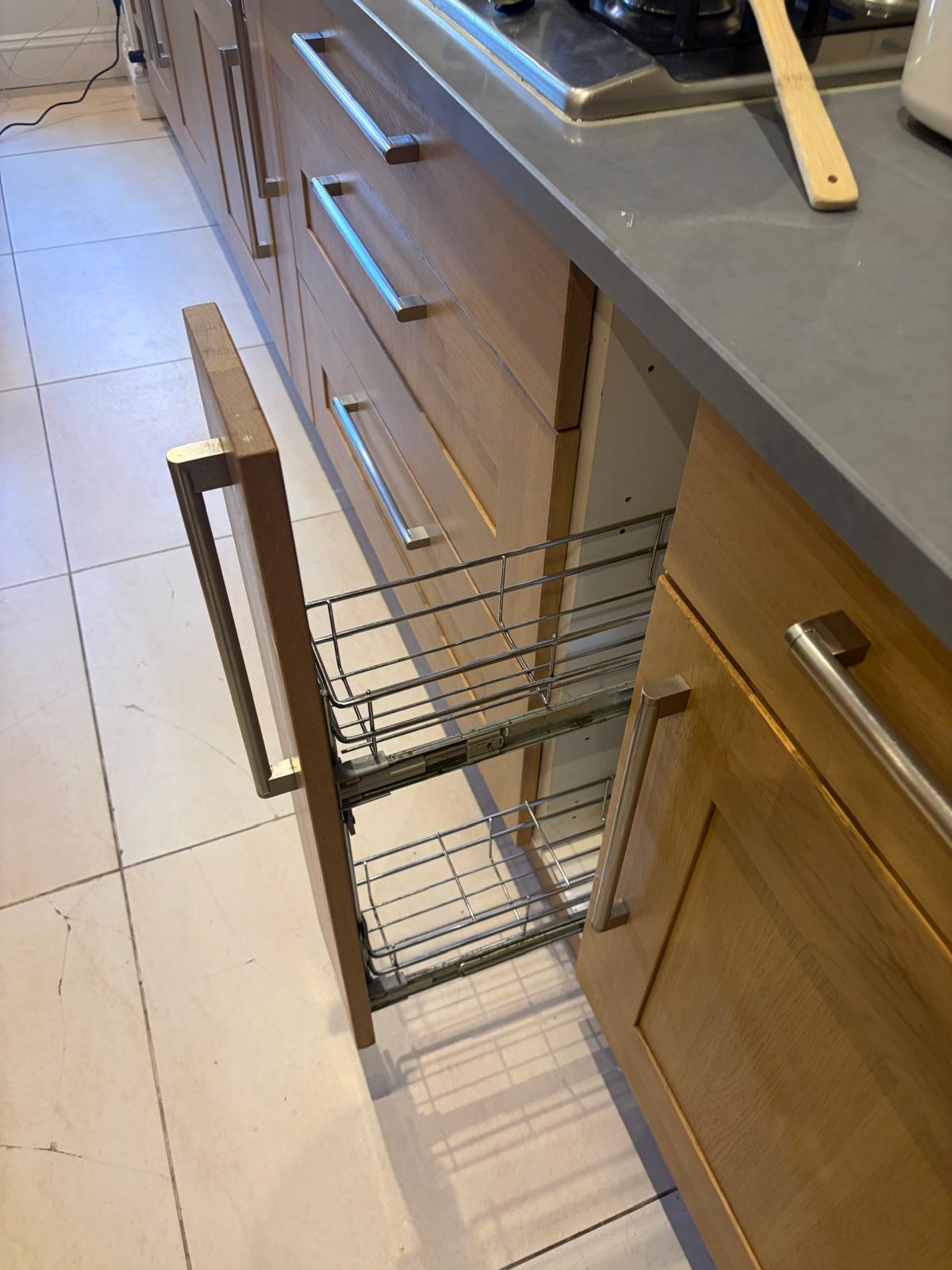 Kitchen spice drawer repair in NW3 London
