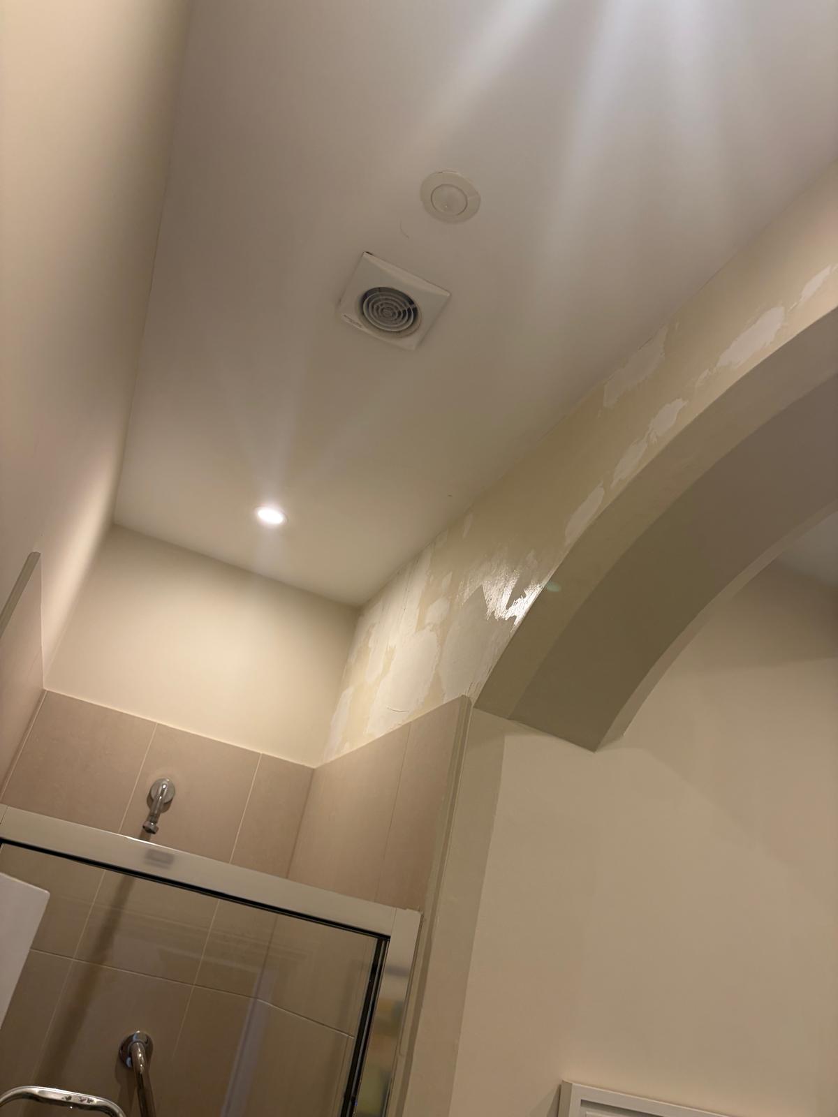 Wall hole and crack repair during painting work in N10 London